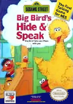 Sesame Street - Big Bird's Hide & Speak (USA)